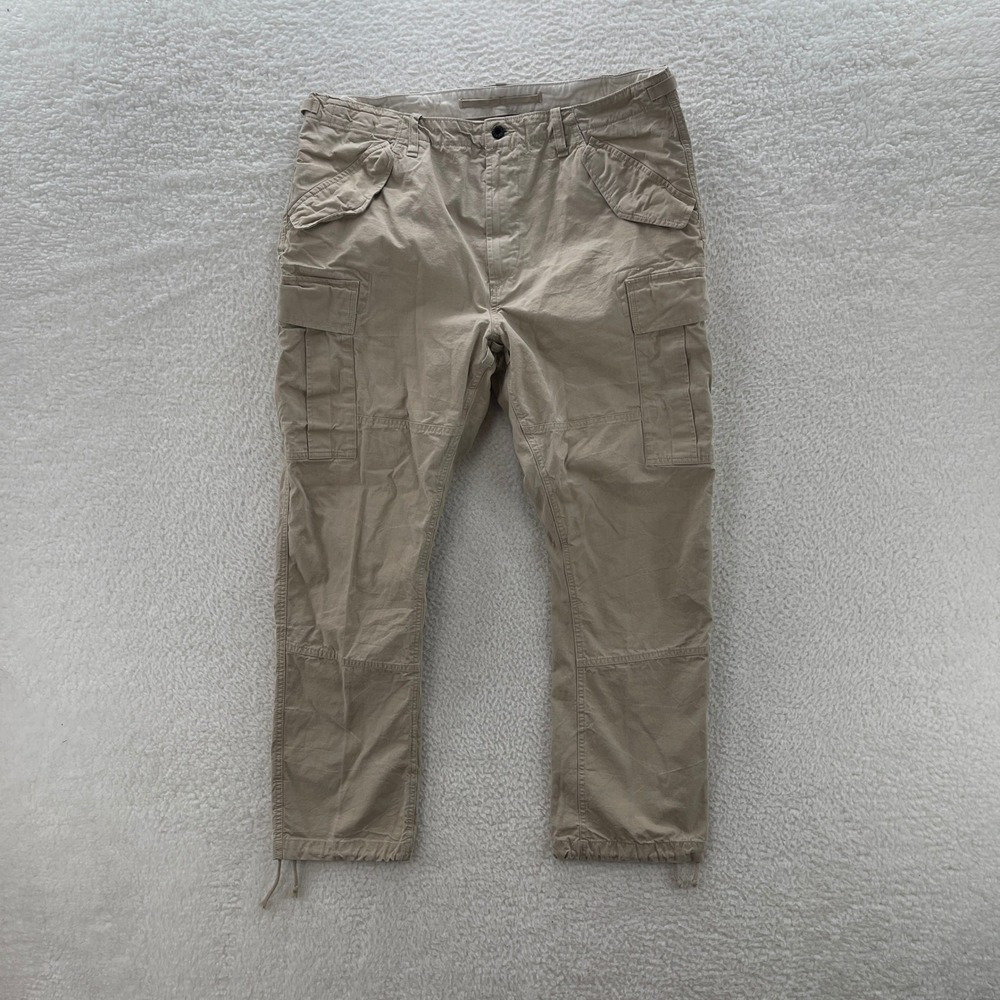 Polo Ralph Lauren Pants Mens 38x32 Slim Fit Cargo Military Utility Paratrooper
